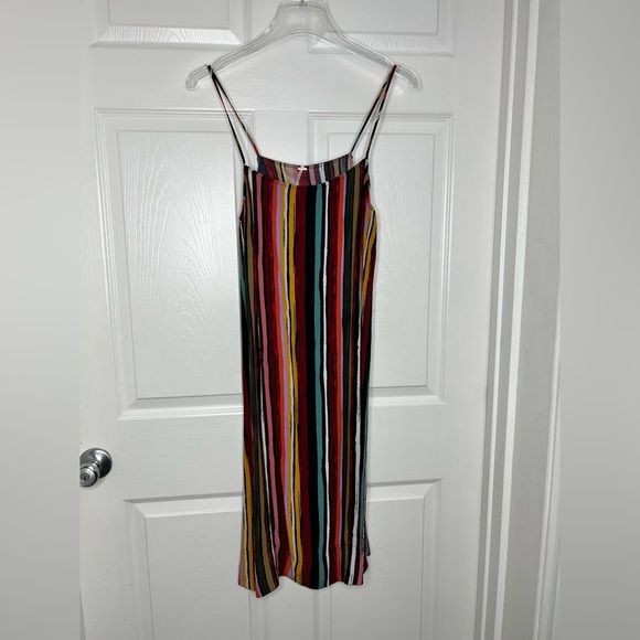Free People Striped Cropped Tunic Top Sz XS - Picture 5 of 10